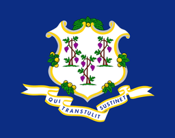 United States of America Connecticut CT State Flag