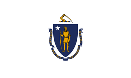 United States of America Massachusetts MA State Flag