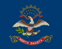 United States of America North Dakota ND State Flag