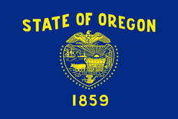 United States of America Oregon OR State Flag