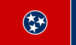 United States of America Tennessee TN State Flag